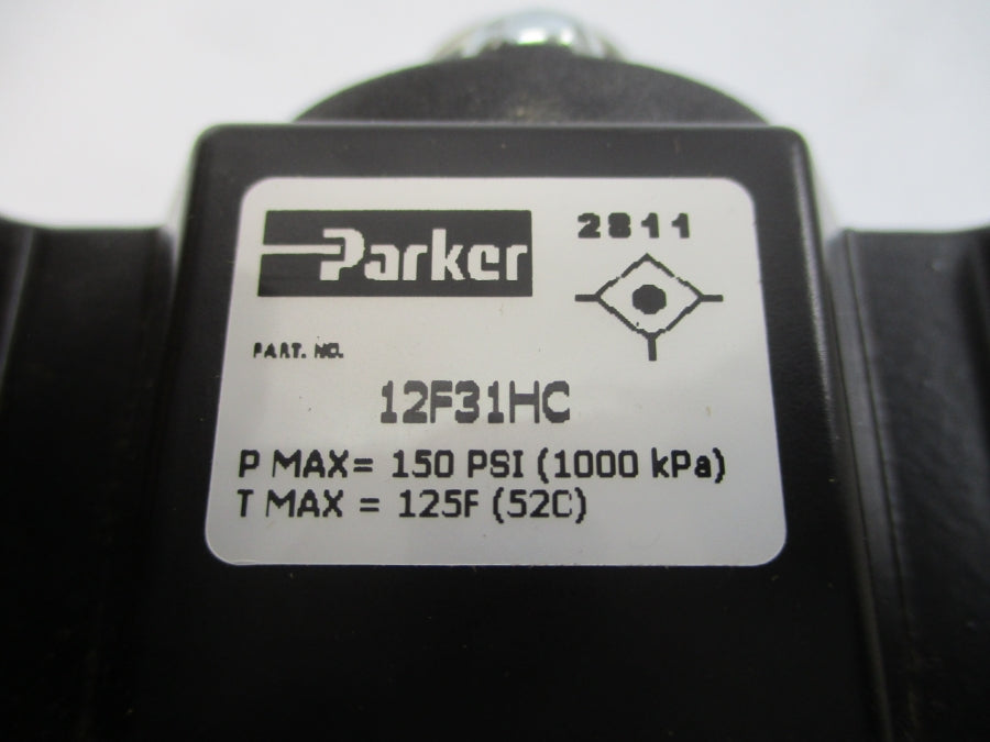 PARKER 12F31HC 150PSI 1/2" NSMP