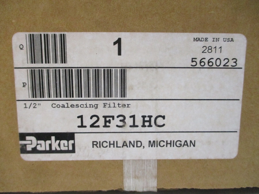 PARKER 12F31HC 150PSI 1/2" NSMP