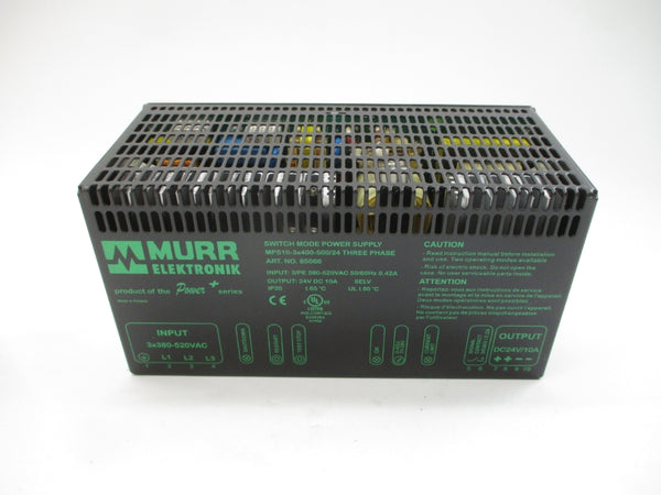 MURR ELEKTRONIK MPS10-3X400-500/24 85066 380-520VAC 0.42A NSMP
