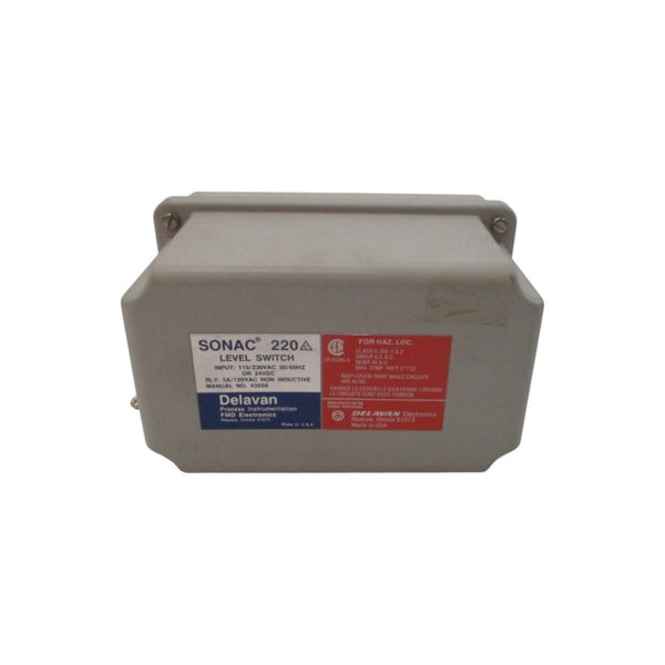 DELAVAN ELECTRONICS SONAC 220 115/230VAC 5A NSNP