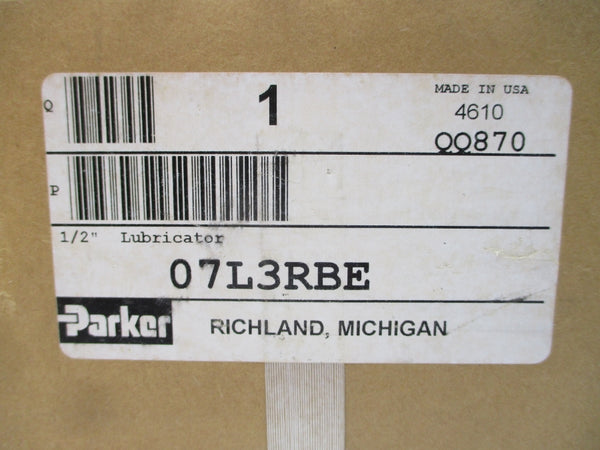PARKER 07L3RBE 150PSI 1/2" NSMP