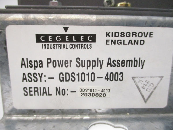 CEGELEC GDS1010-4003 380-500VAC 2.0A NSNP