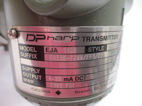 YOKOGAWA EJA110AEMS3B-72NN/FF1/D1 2300PSI NSNP