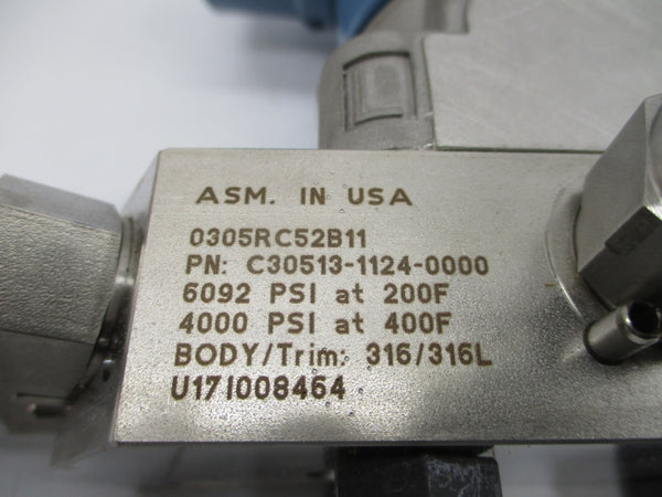 ROSEMOUNT 2051CD3A02A1AS5I5M4CNP1Q4Q8HR5 10.5-30.0VDC 3626PSI NSNP