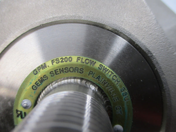 GEMS SENSORS FS200 50-240VAC 2" NSNP
