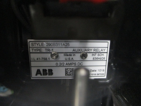 ABB 290B311A25 TR-1 0.2/2A NSMP