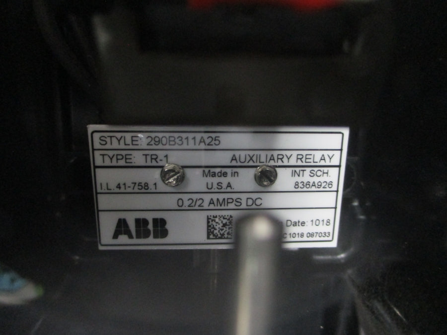 ABB 290B311A25 TR-1 0.2/2A NSMP
