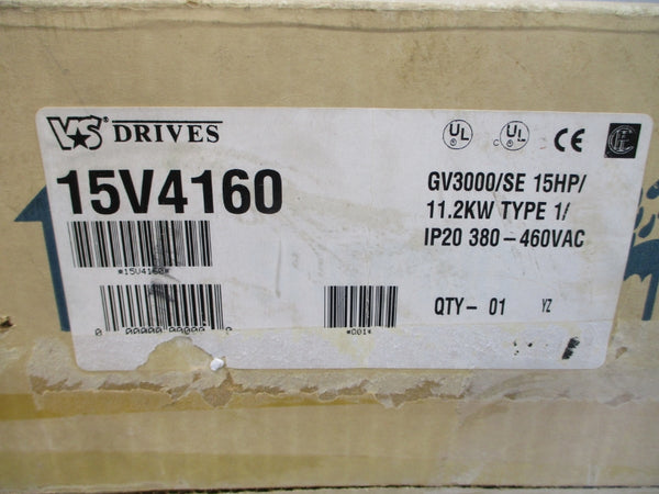RELIANCE ELECTRIC 15V4160 GV3000/SE 380-460VAC 25.4A NSMP