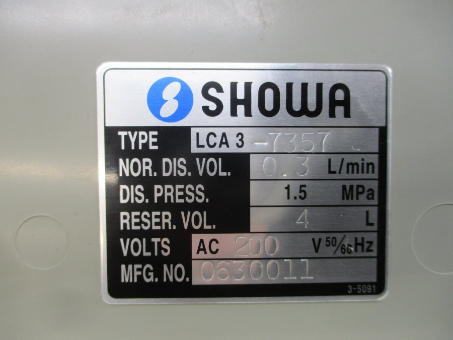 SHOWA LCA3-7357 200VAC NSNP