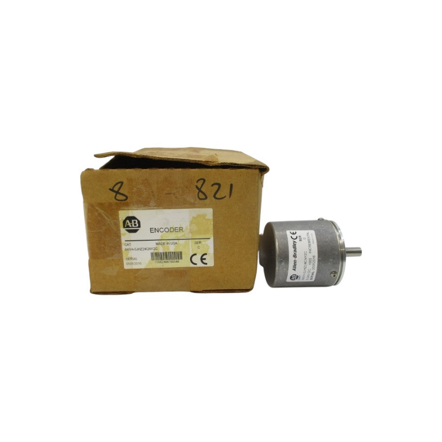 ALLEN BRADLEY 845H-SJHZ24CNY2C SER. C 5-24VDC (BR/WH) NSMP