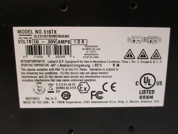 N-TRON 516TX 10-30V 1.0A REV. A-3 NSMP