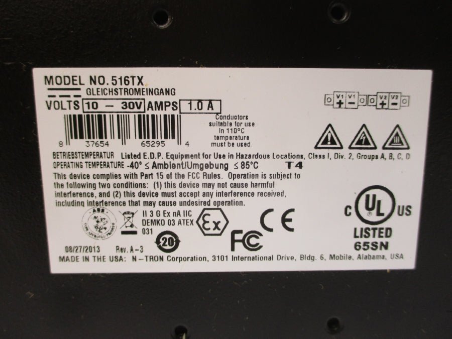 N-TRON 516TX 10-30V 1.0A REV. A-3 NSMP