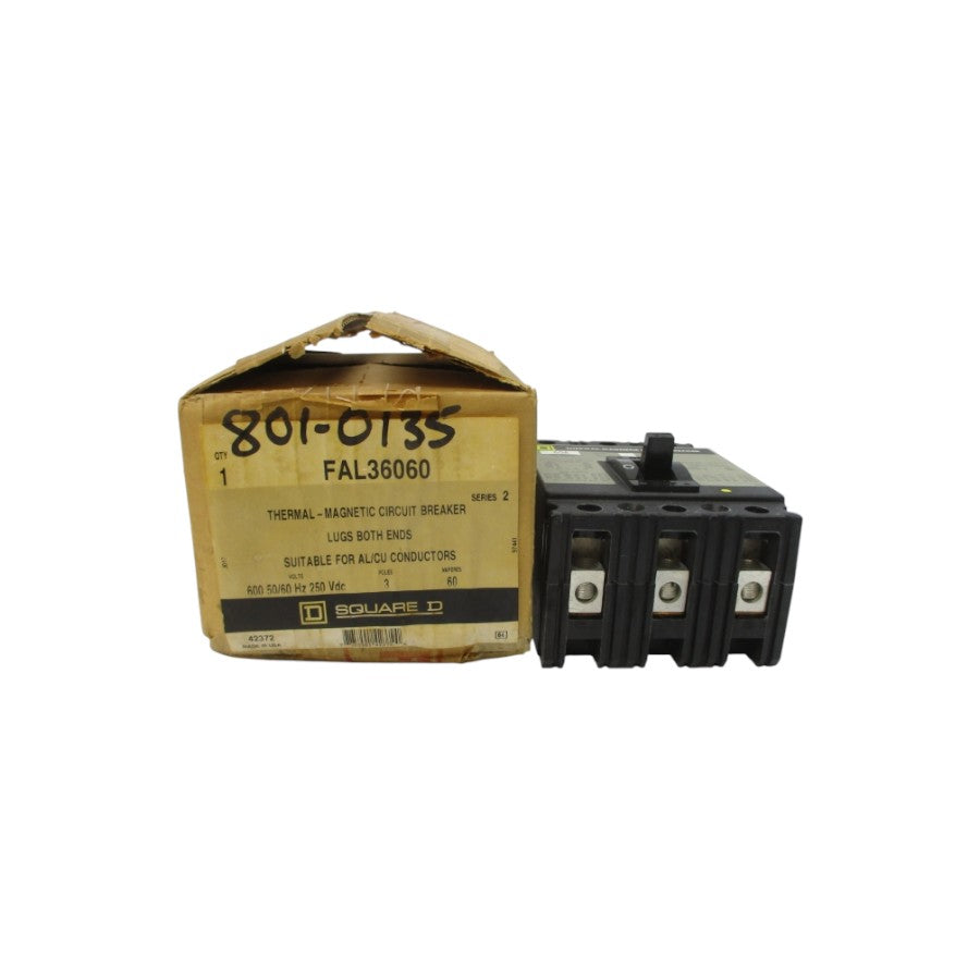 SQUARE D FAL36060 SER. 2 600VAC 60A (GREY) NSMP
