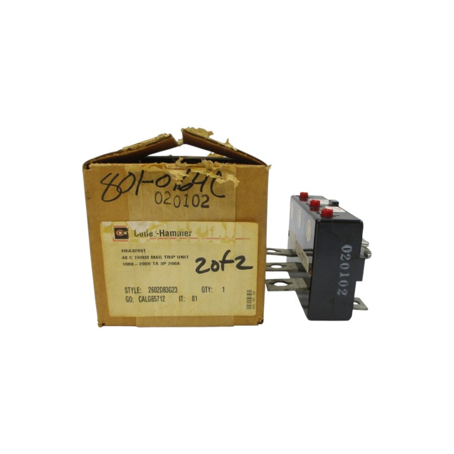 CUTLER HAMMER HKA3200T 2602D83G23 200A NSMP