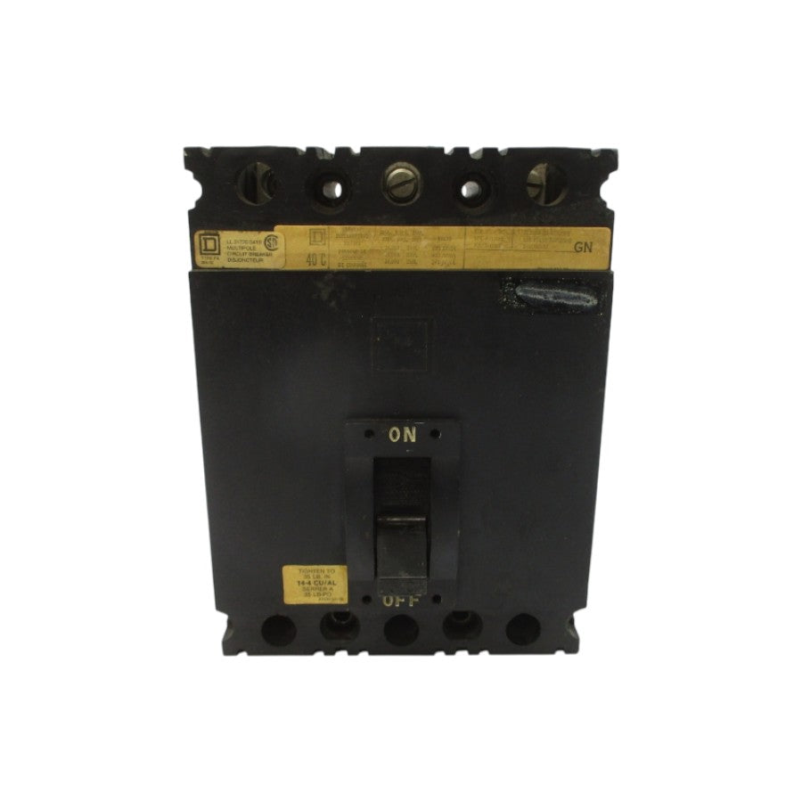 SQUARE D FAL36030 600VAC 30A (BLACK) UNMP