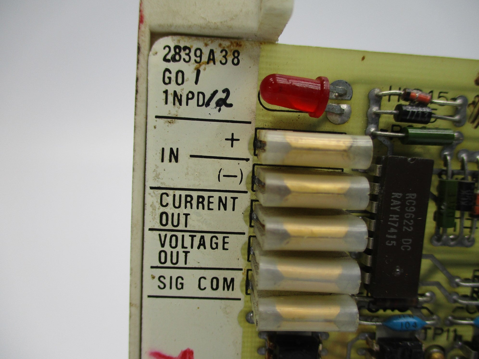WESTINGHOUSE 2839A38G01 UNMP