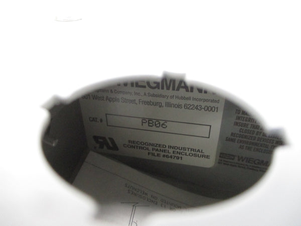 HUBBELL PB06 NSNP