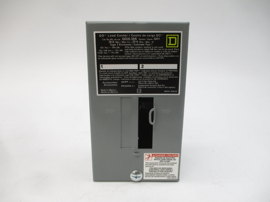 SQUARE D QO2L30S SER. G01 120/240VAC 30A NSMP