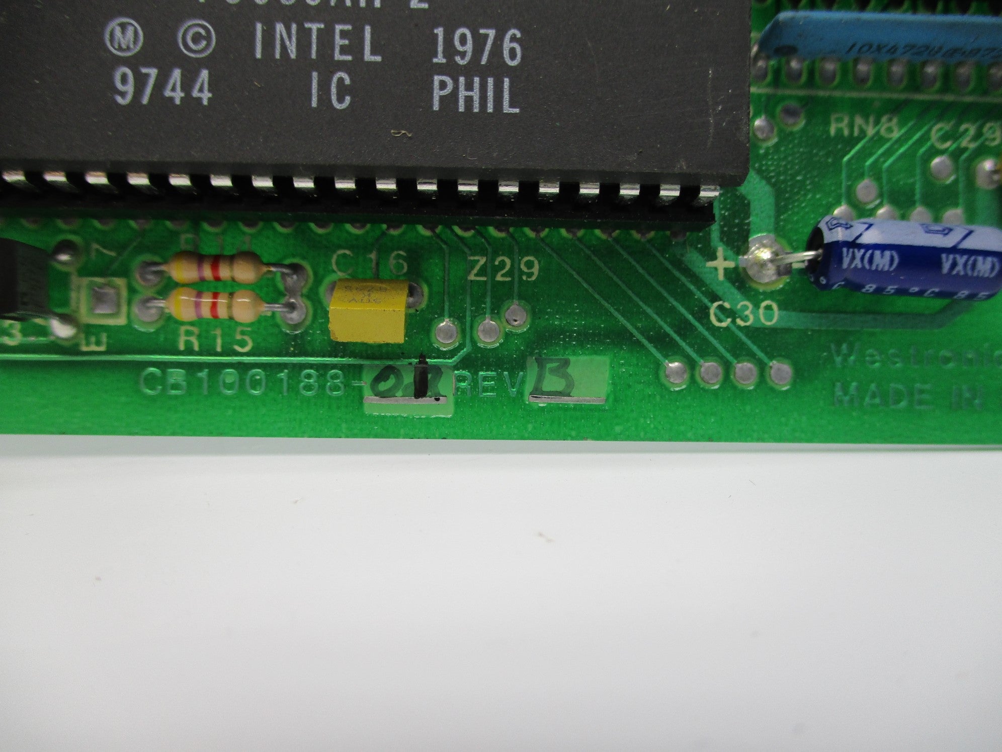 WESTRONICS CB100188-01 REV. B UNMP