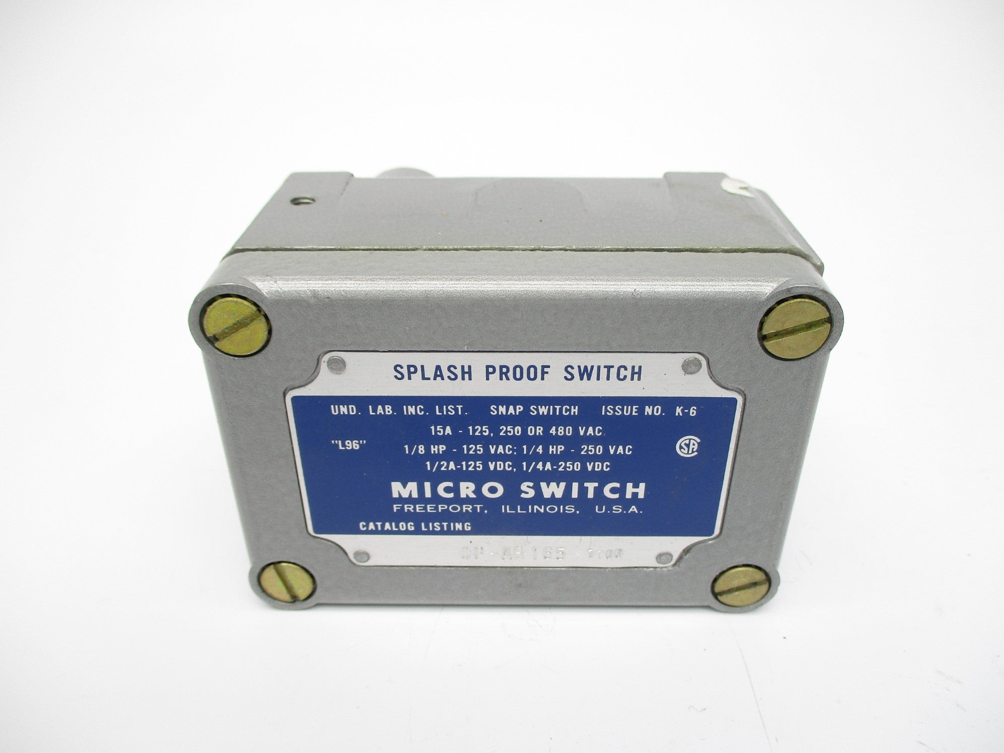 MICRO SWITCH OP-AR165 (GREY) UNMP