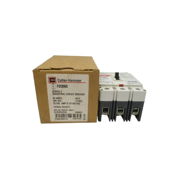 CUTLER HAMMER FD3060 6639C82G92 SER. C 600VAC 60A NSMP