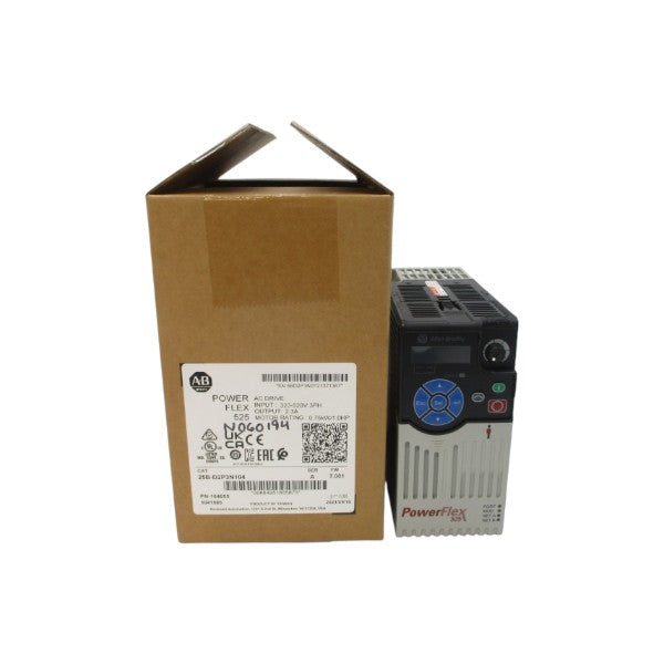 ALLEN BRADLEY 25B-D2P3N104 SER. A F/W 7.001 323-528VAC 2.3A NSMP