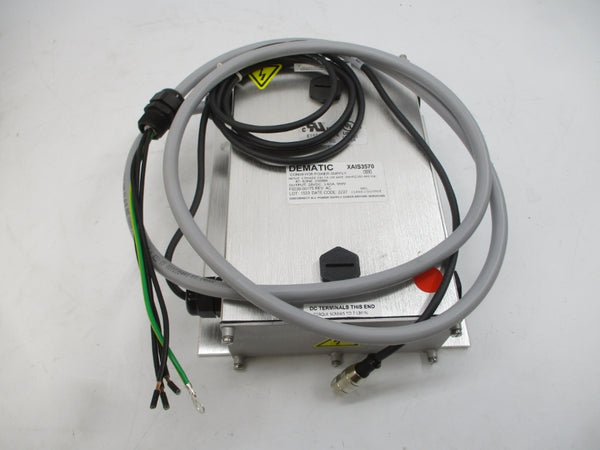 DEMATIC XAIS3570 F0038-00175 380-480VAC 3.65A REV. AC NSMP