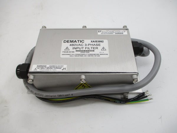 DEMATIC XAIS3992 F0038-00189 480VAC (PKG OF 9) NSMP