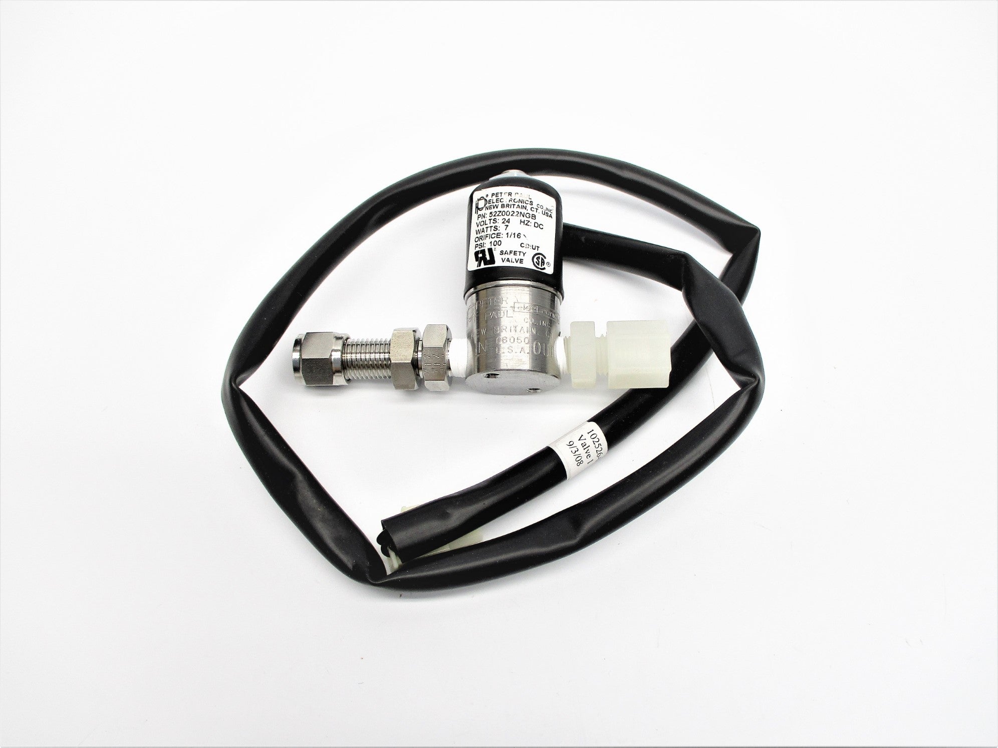 PETER PAUL ELECTRONICS 52Z0022NGB 100PSI 24VDC NSNP