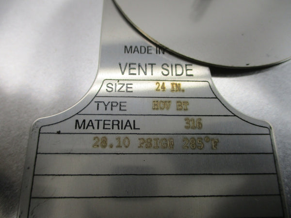 FIKE HOVBT 28.10PSI 285'F 24" NSMP