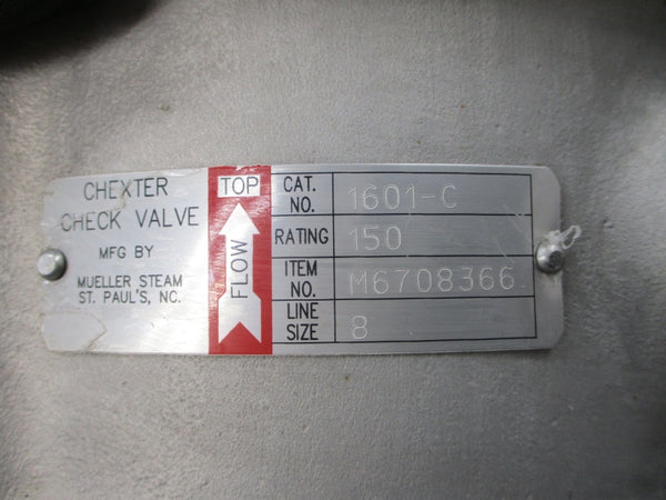 CHEXTER 1601-C M6708366 8" NSNP