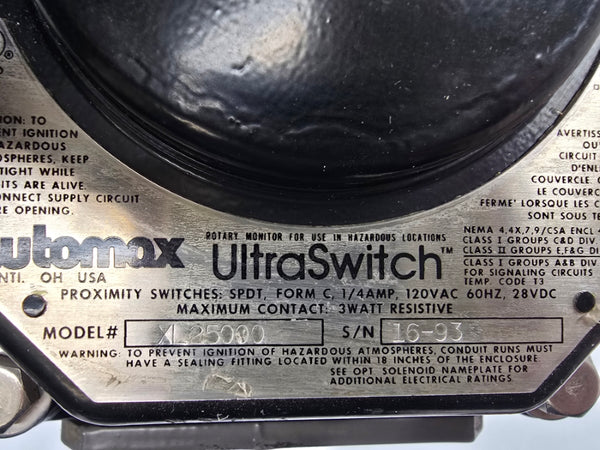 PBM SPH-36-BWTE2/H6F0 XL25000 120VAC 1/4A 1.5" NSNP