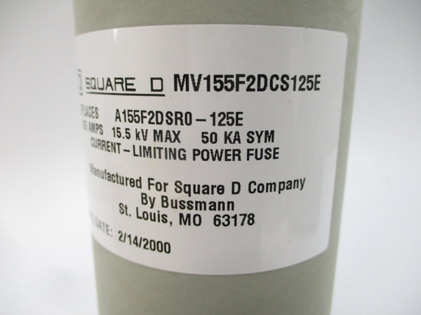 SQUARE D MV155F2DCS125E 125EA NSMP