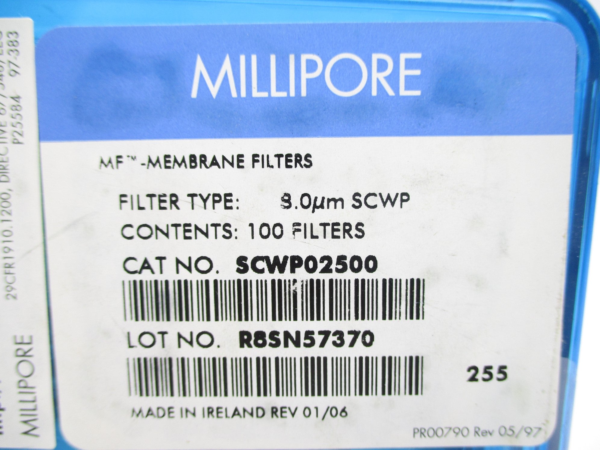 MILLIPORE SCWP02500 (PKG OF 100) NSFS
