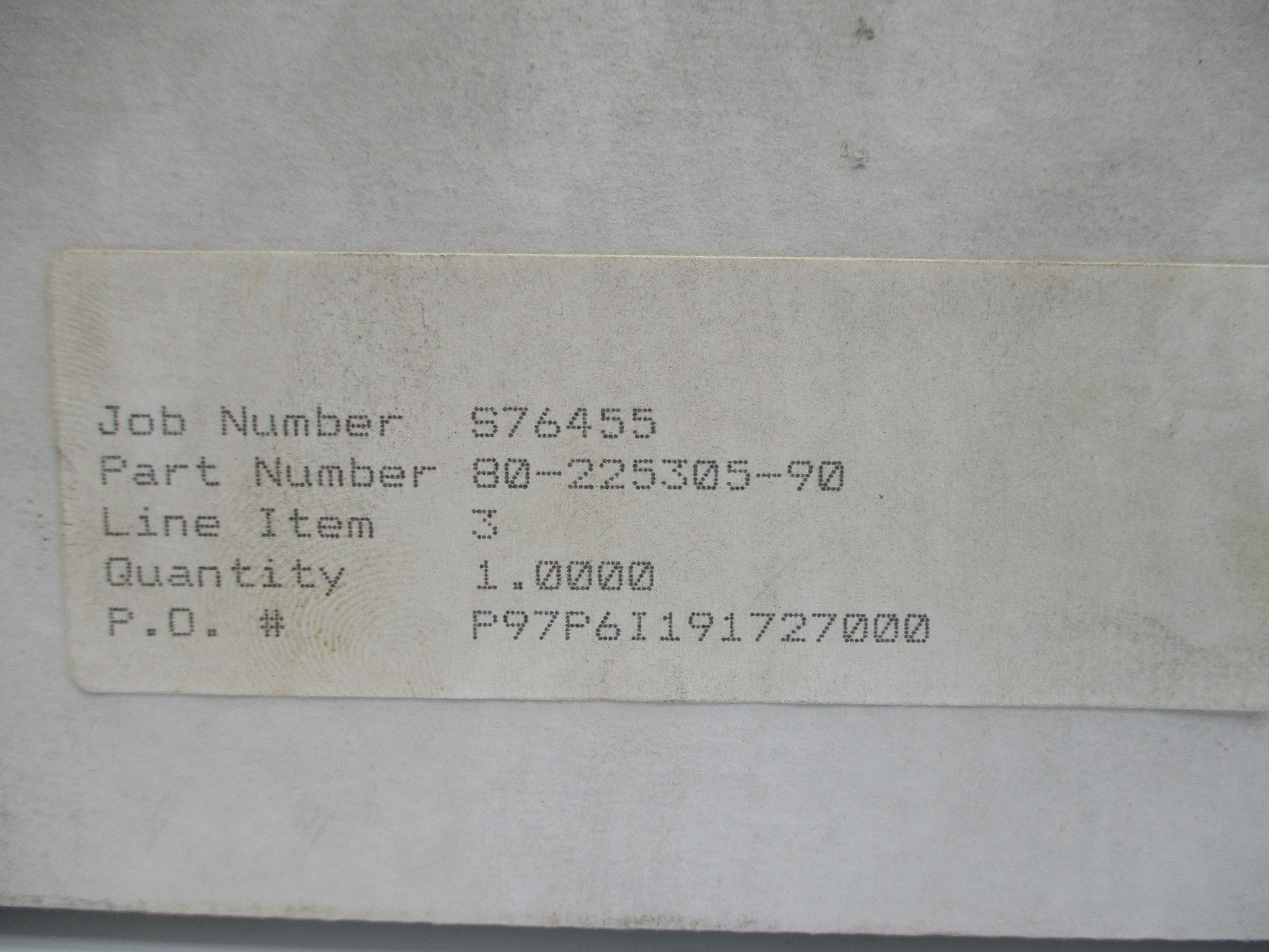 AMETEK SOLID STATE CONTROLS 80-225305-90 NSMP