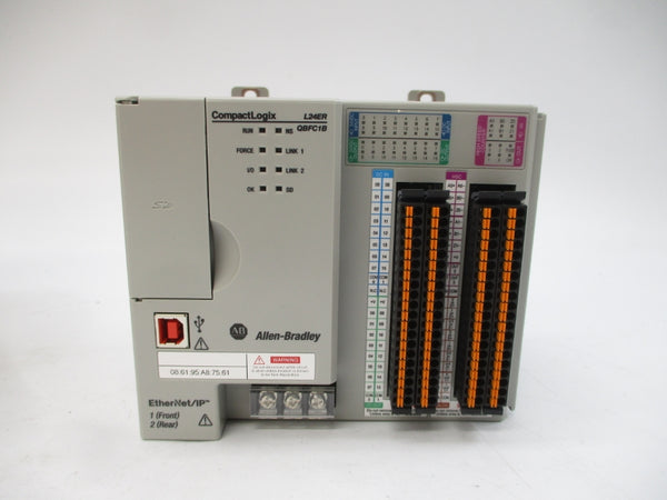 ALLEN BRADLEY 1769-L24ER-QBFC1B SER. A F/W 1.004 24V 2.1A NSMP