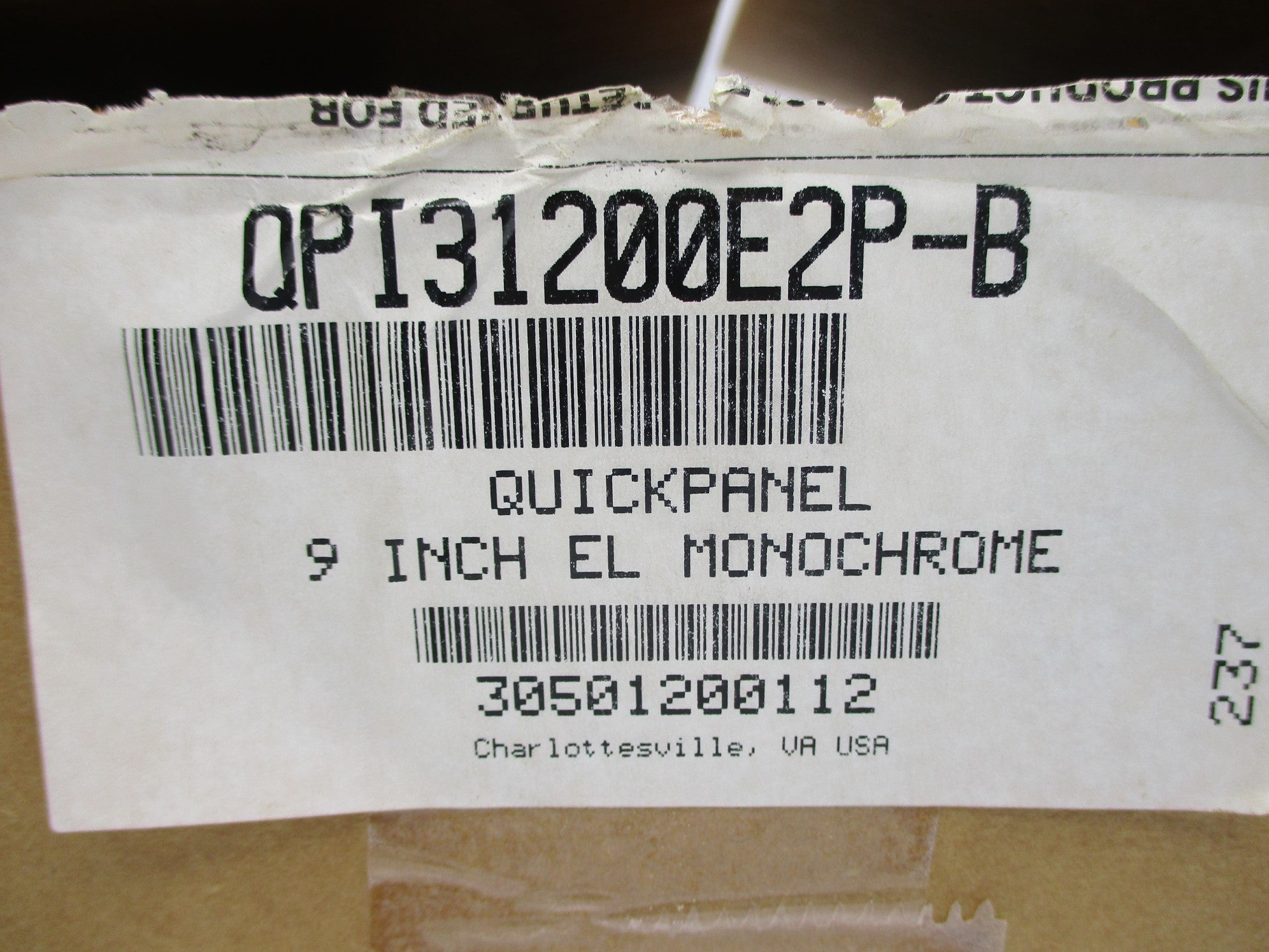 TOTAL CONTROL QPI31200E2P-B NSMP