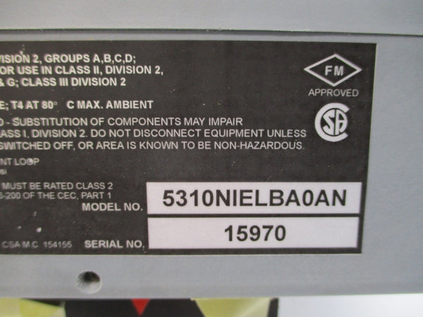 WESTLOCK CONTROLS ICOT5000 5310NIELBA0AN 18-24VDC 120PSI NSNP