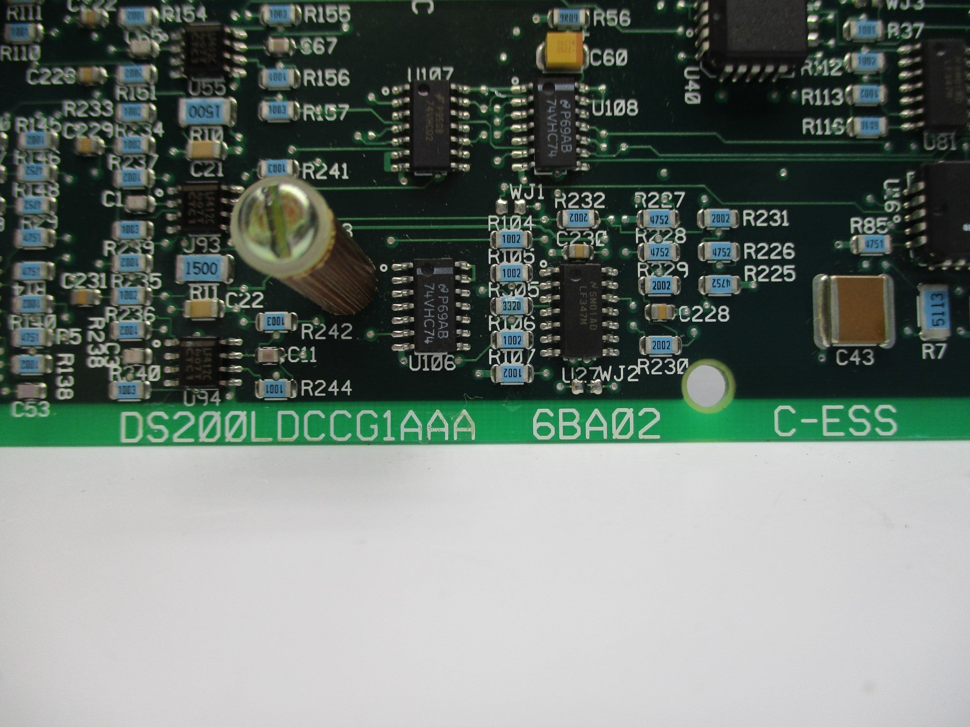 GENERAL ELECTRIC DS200LDCCG1AAA  NSNP