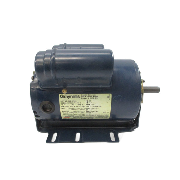 GRAYMILLS 362-07008 8QN56B17D105FP 115/208-230V 11/5.5-5.5A NSNP