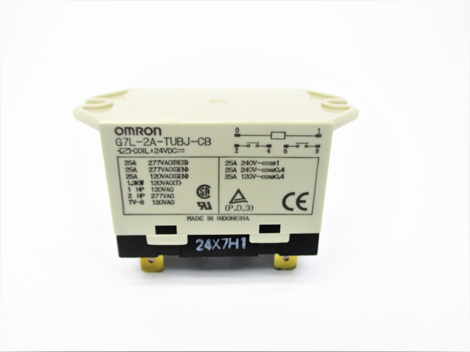 OMRON G7L-2A-TUBJ-CB 24VDC 25A NSNP