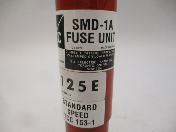 S&C ELECTRIC 445125R1 SMD-1A 125EA NSNP