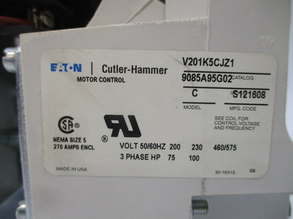 EATON V201K5CJZ1 9085A95G01 110/120V 270A NSNP