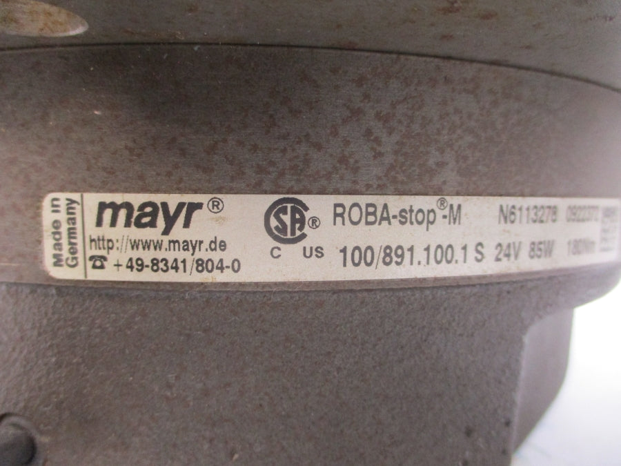 MAYR 100/891.100.1S 24V NSNP
