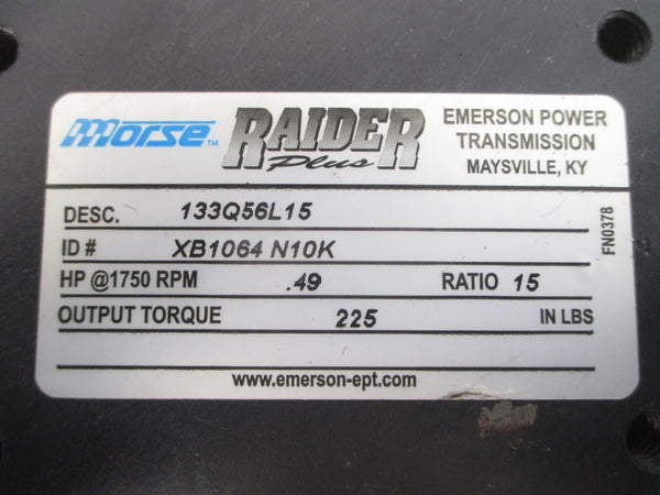MORSE 133Q56L15 XB1064N10K NSNP