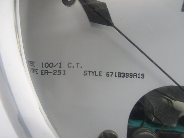 WESCHLER 671B399A19 EA-251 5A 0-500AC NSNP