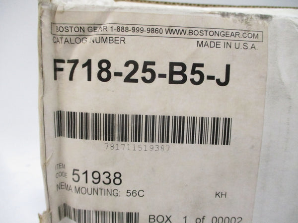 BOSTON GEAR F718-25-B5-J NSMP