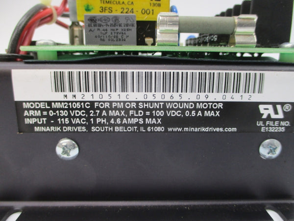 MINARIK MM21051C 115VAC 4.6A NSMP