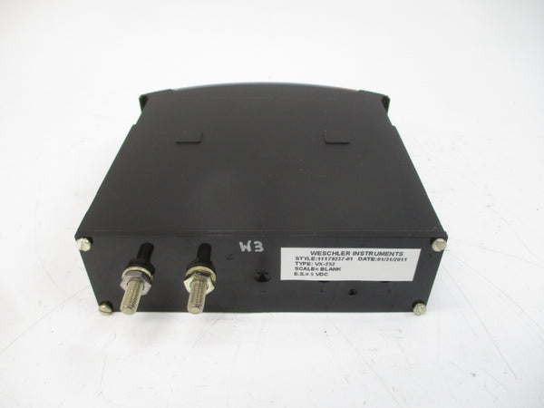 WESCHLER INSTRUMENTS 11179227-01 VX-252 5VDC NSMP