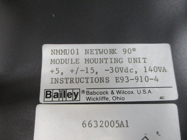 BAILEY NMMU01 30VDC UNMP